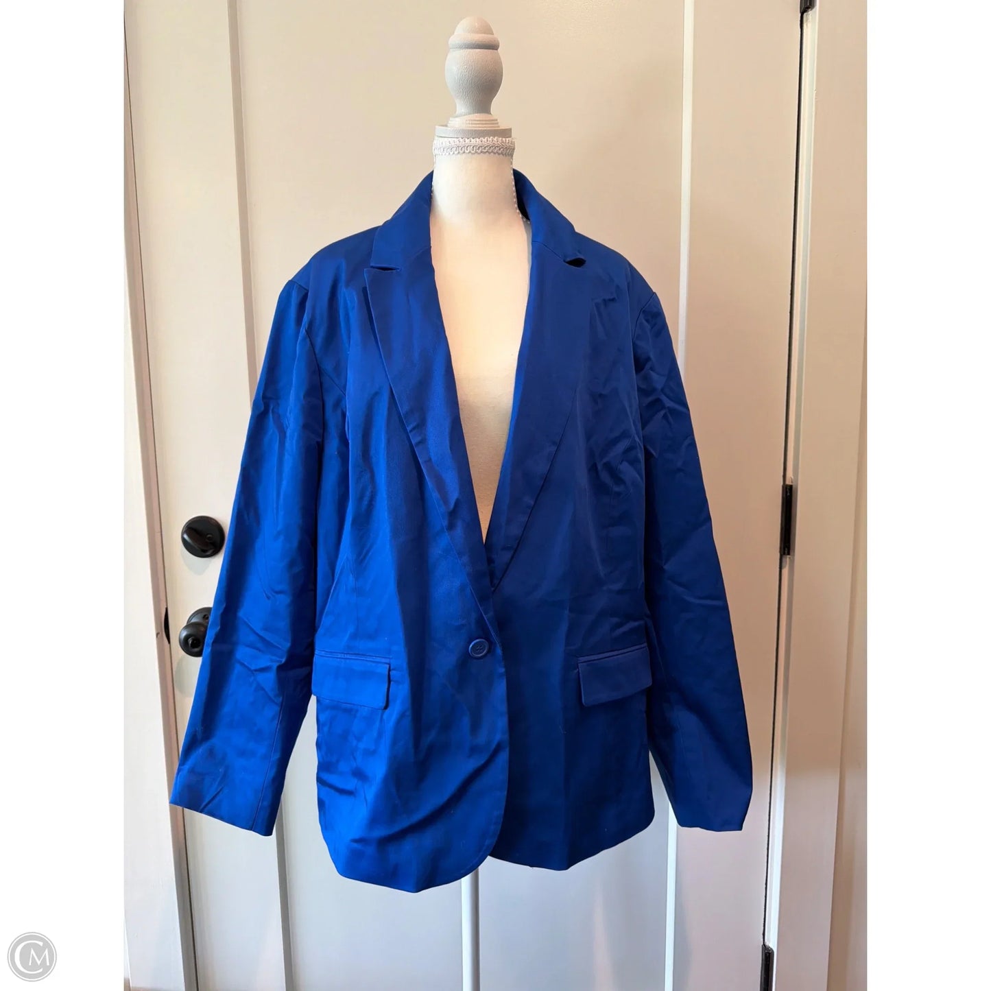 Blazer By 89th And Madison In Blue, Size: 2x