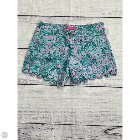 Shorts Designer By Lilly Pulitzer In Green, Size: 2