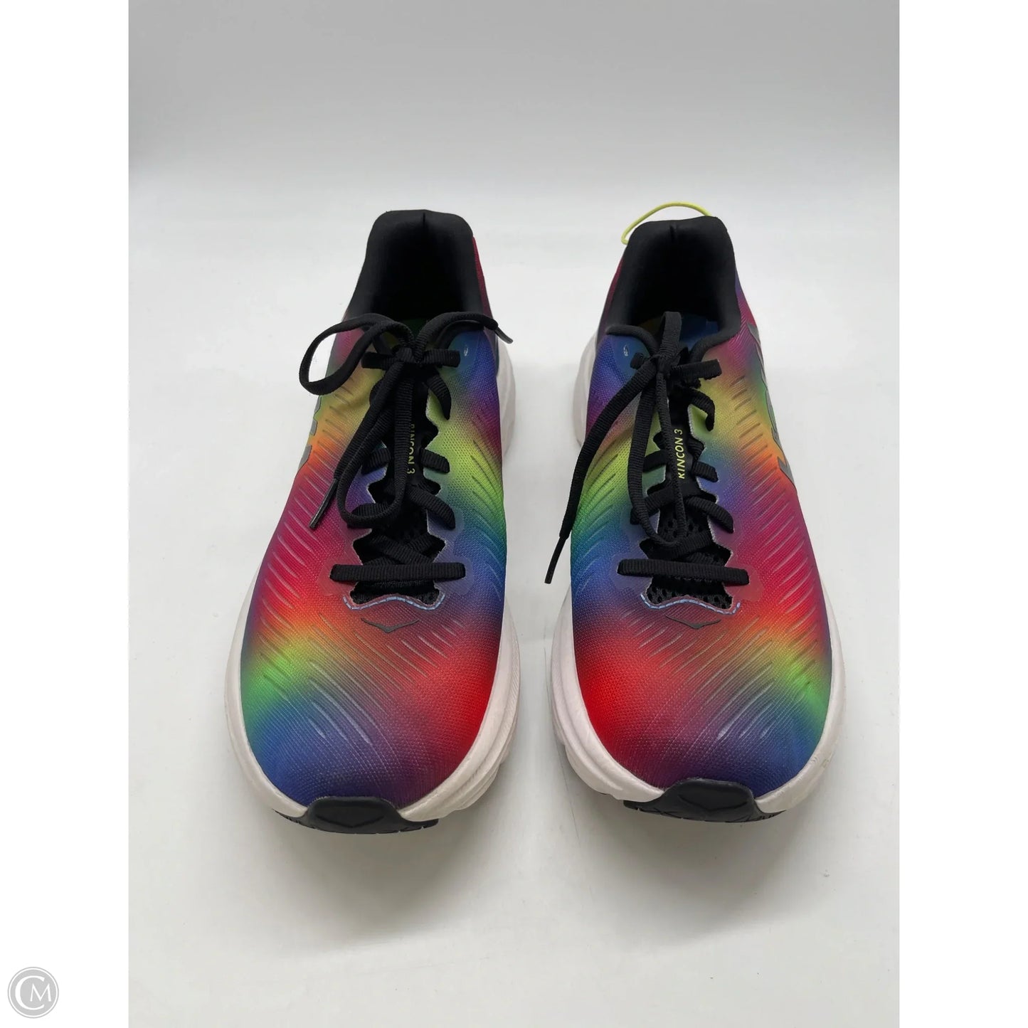 Shoes Athletic By Hoka In Rainbow Print, Size: 9