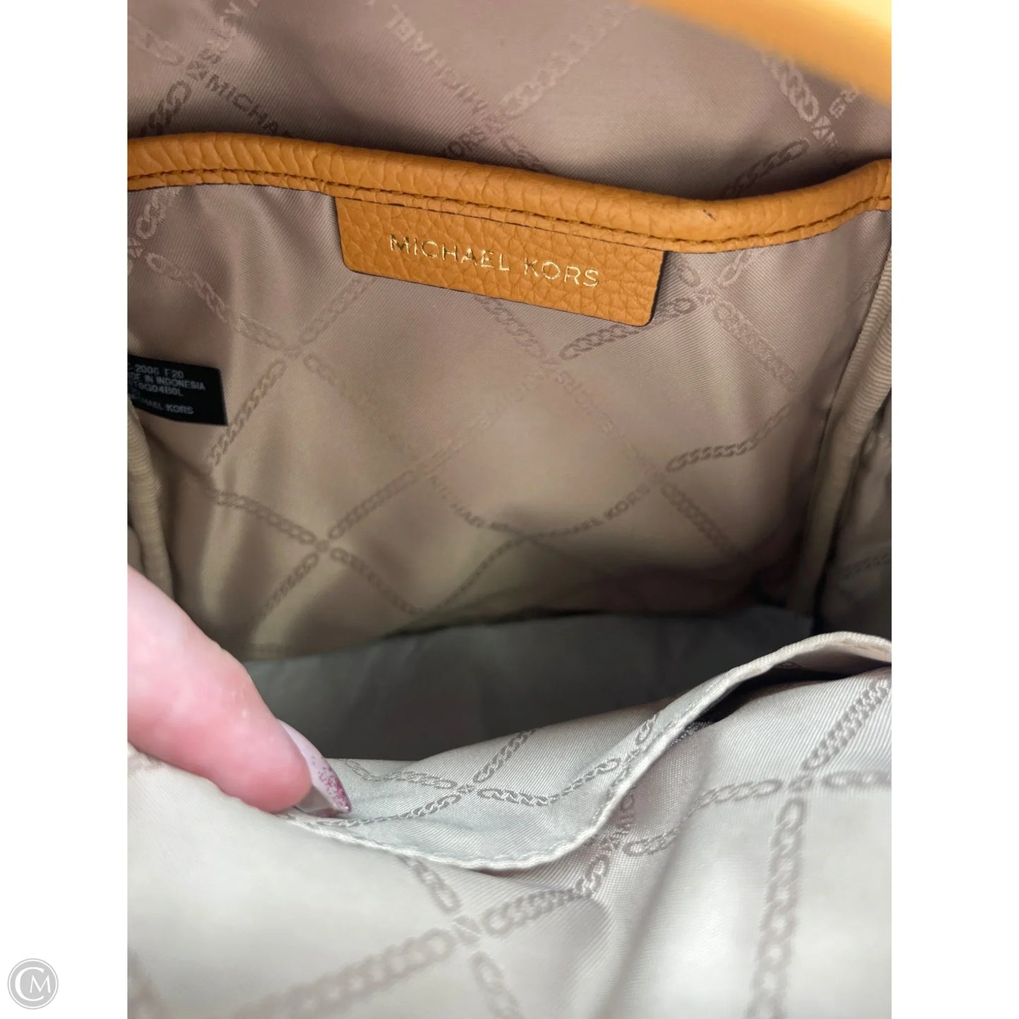 Backpack Designer By Michael Kors, Size: Small