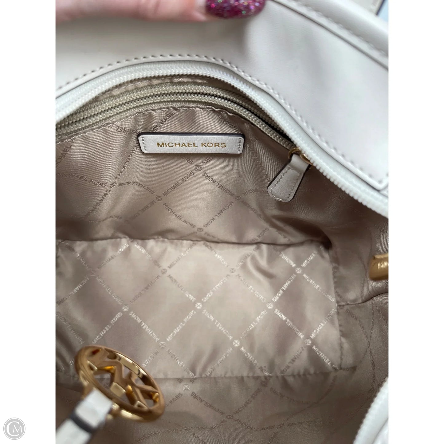 Handbag Designer By Michael Kors, Size: Small