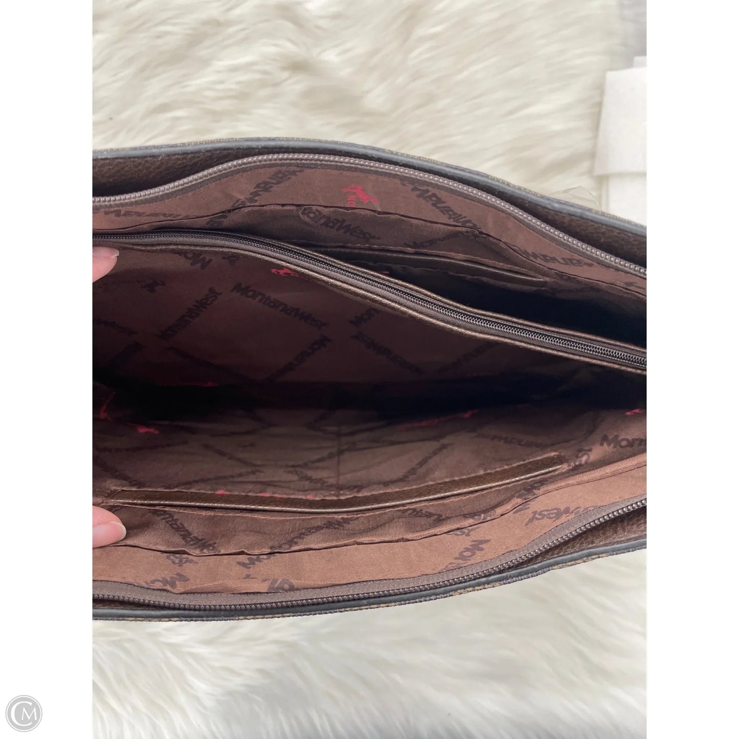 Handbag By Montana West, Size: Large