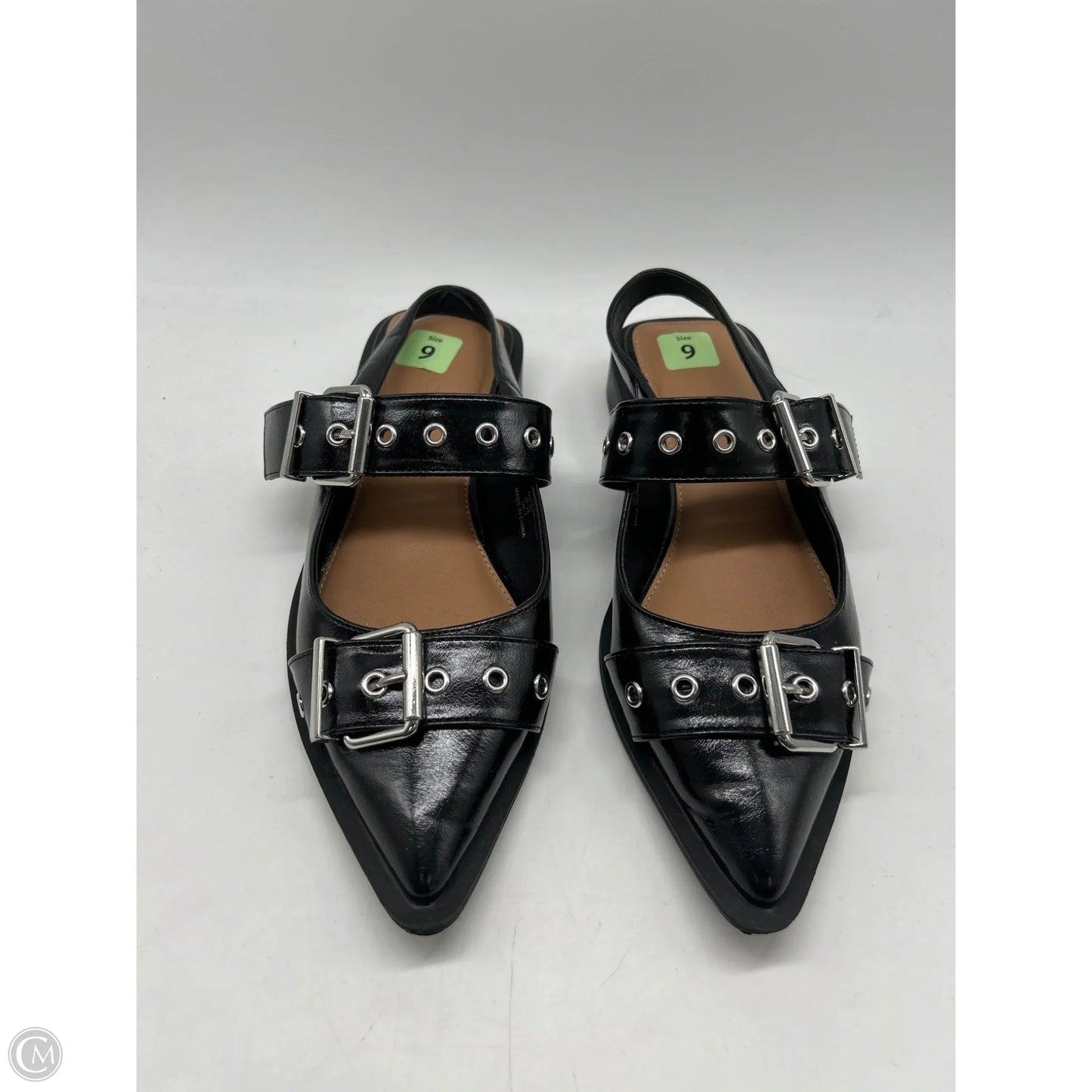 Shoes Flats By The Drop In Black, Size: 9