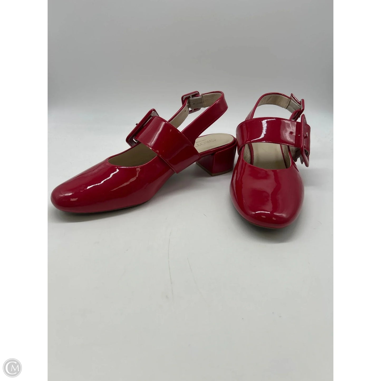 Shoes Heels Kitten By Cma In Red, Size: 10