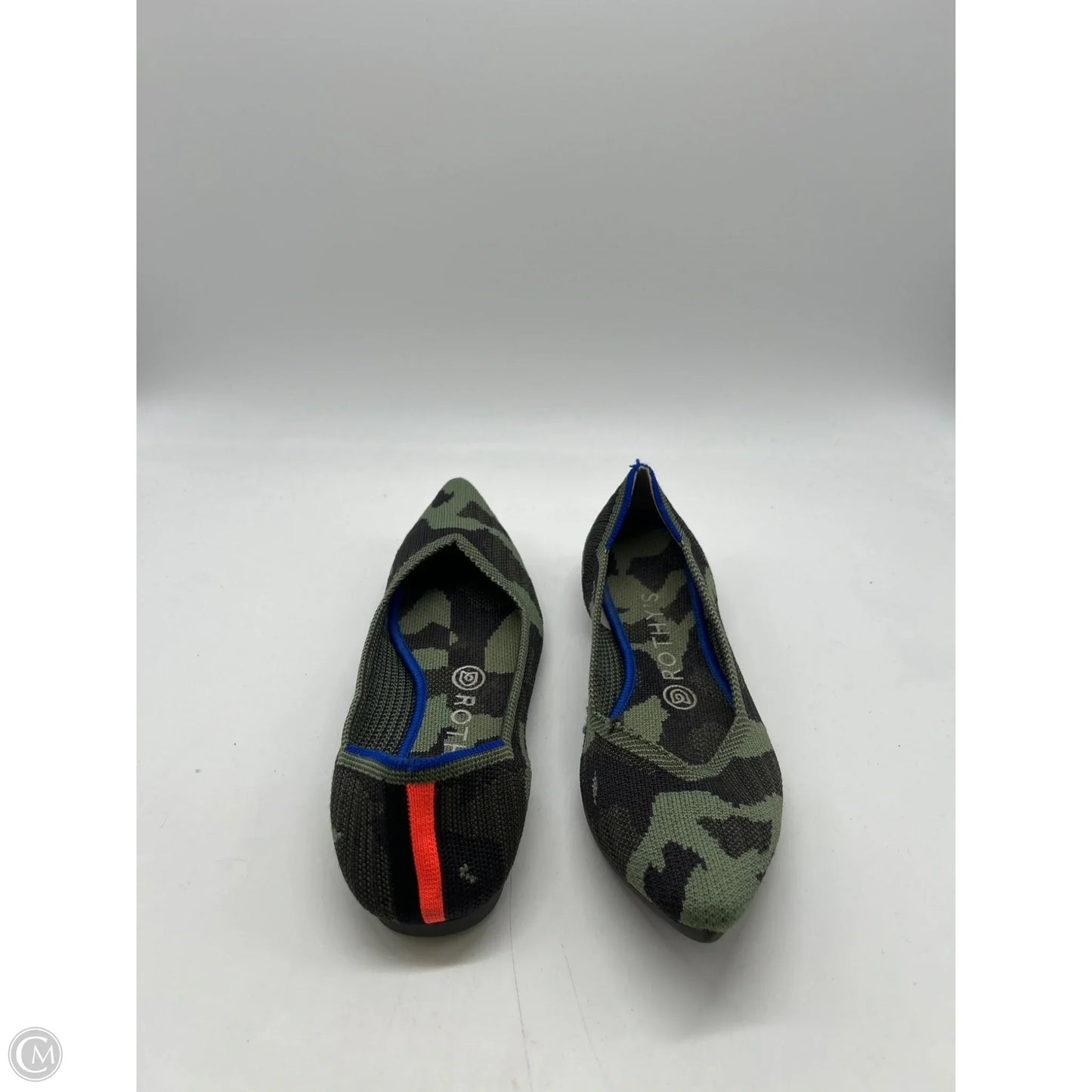 Shoes Flats By Rothys In Camouflage Print, Size: 8