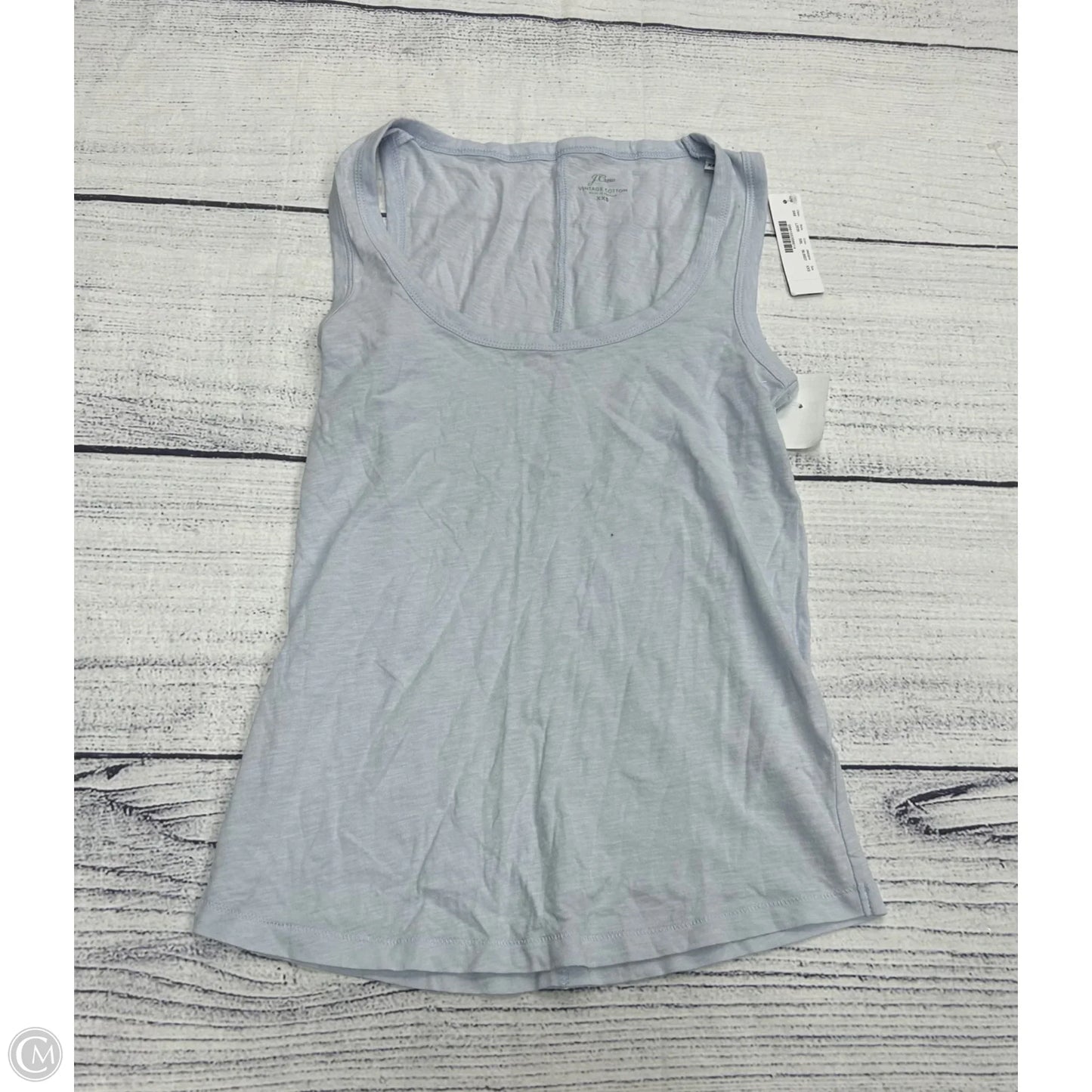 Tank Top By J. Crew In Blue, Size: Xxs