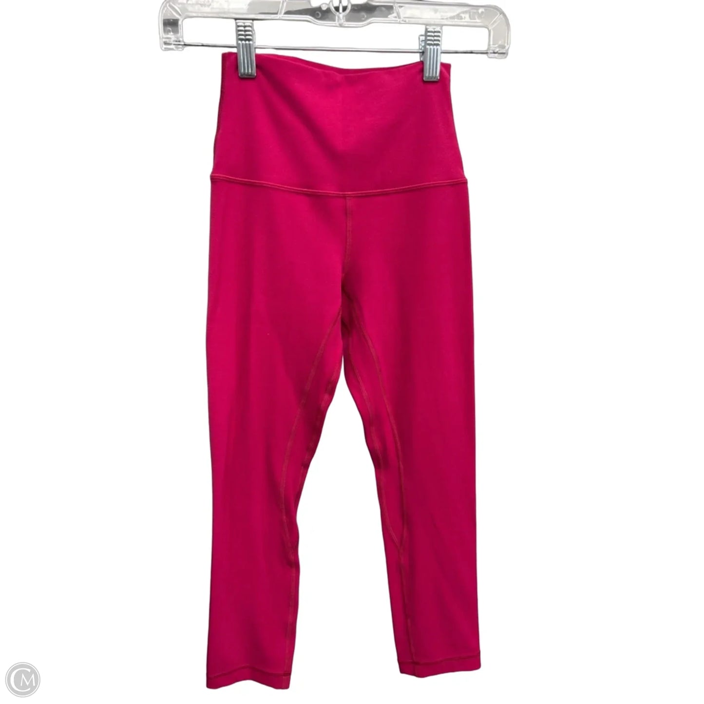 Athletic Leggings Capris By Lululemon In Pink, Size: 2