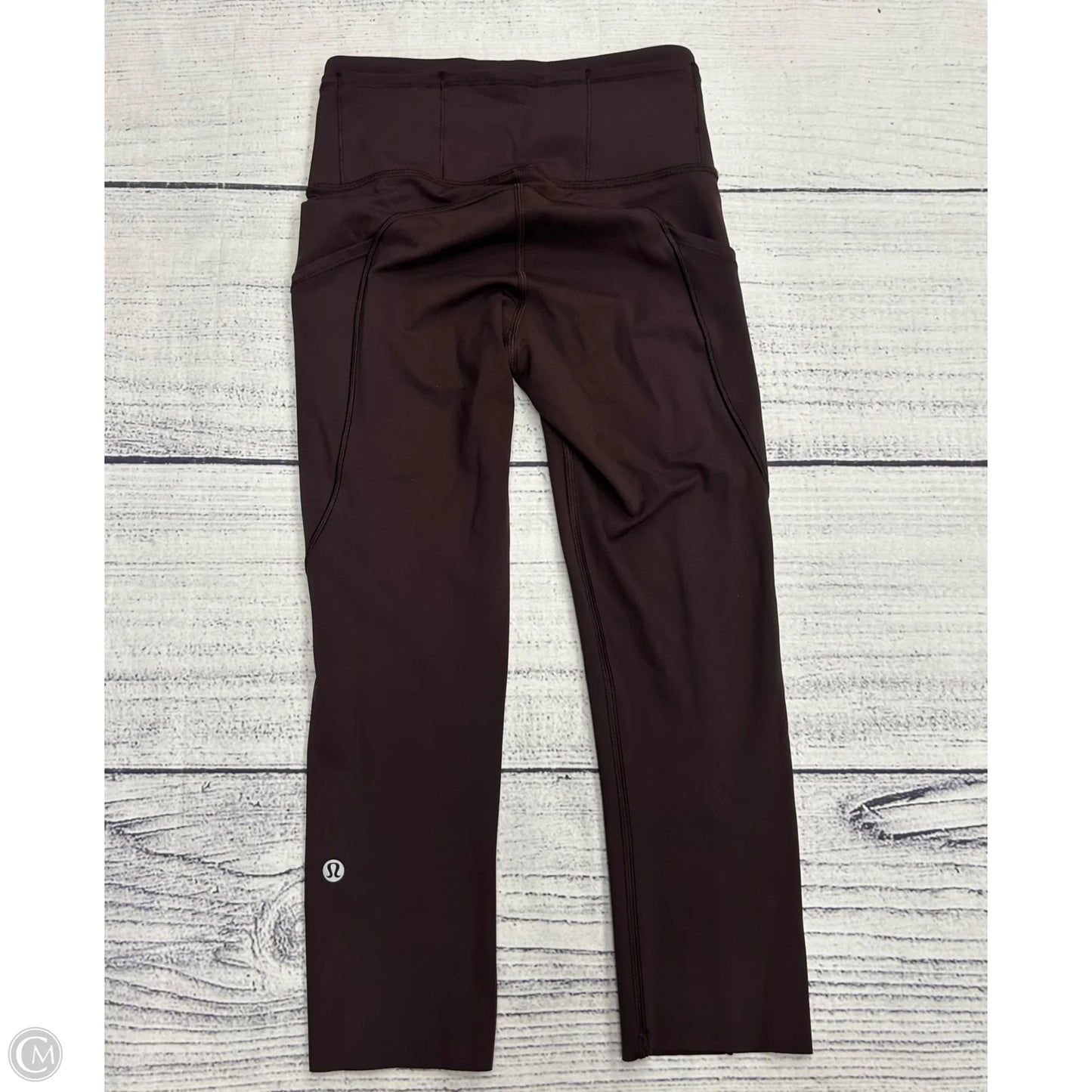 Athletic Leggings Capris By Lululemon In Purple, Size: 2