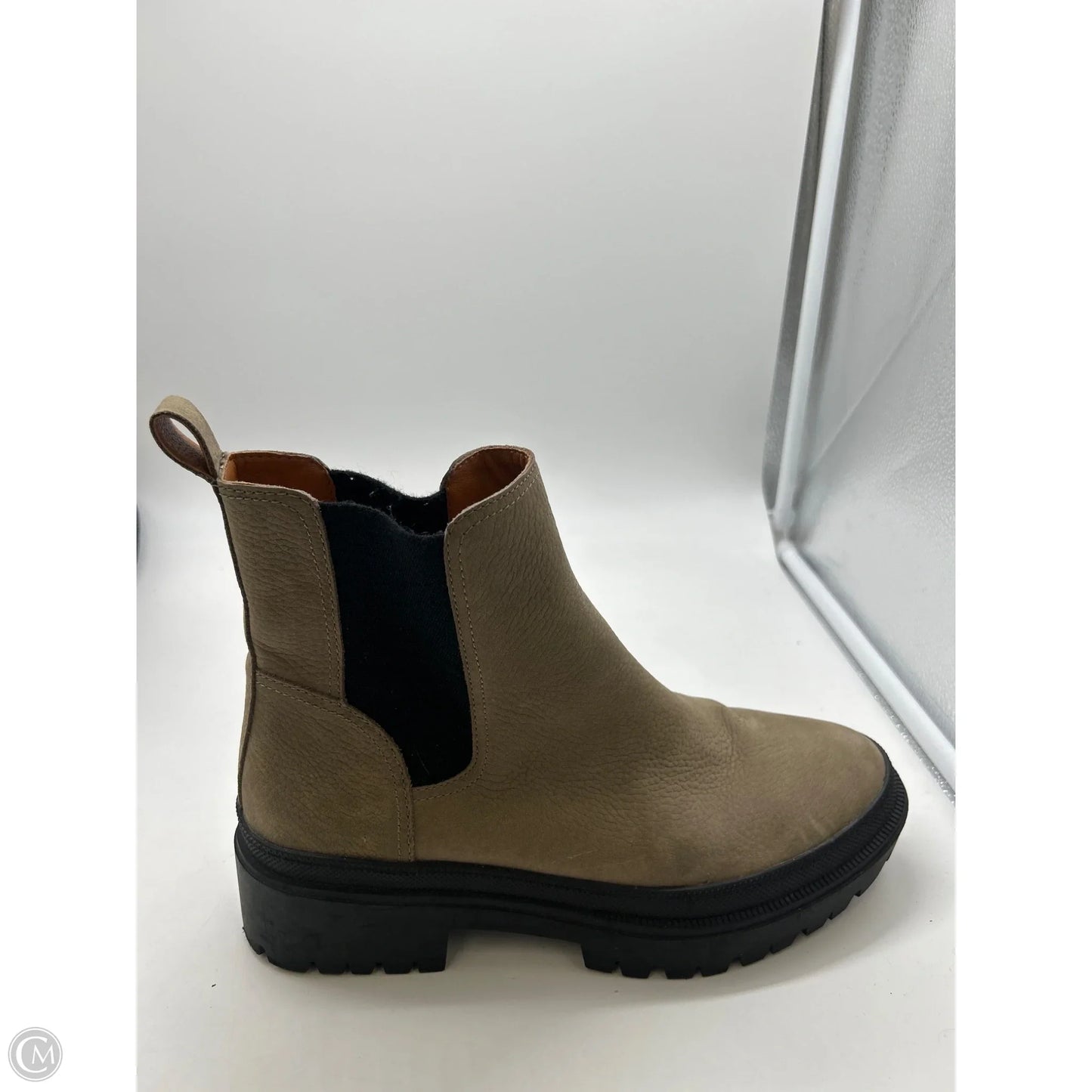 Boots Ankle Flats By Lucky Brand In Grey, Size: 10