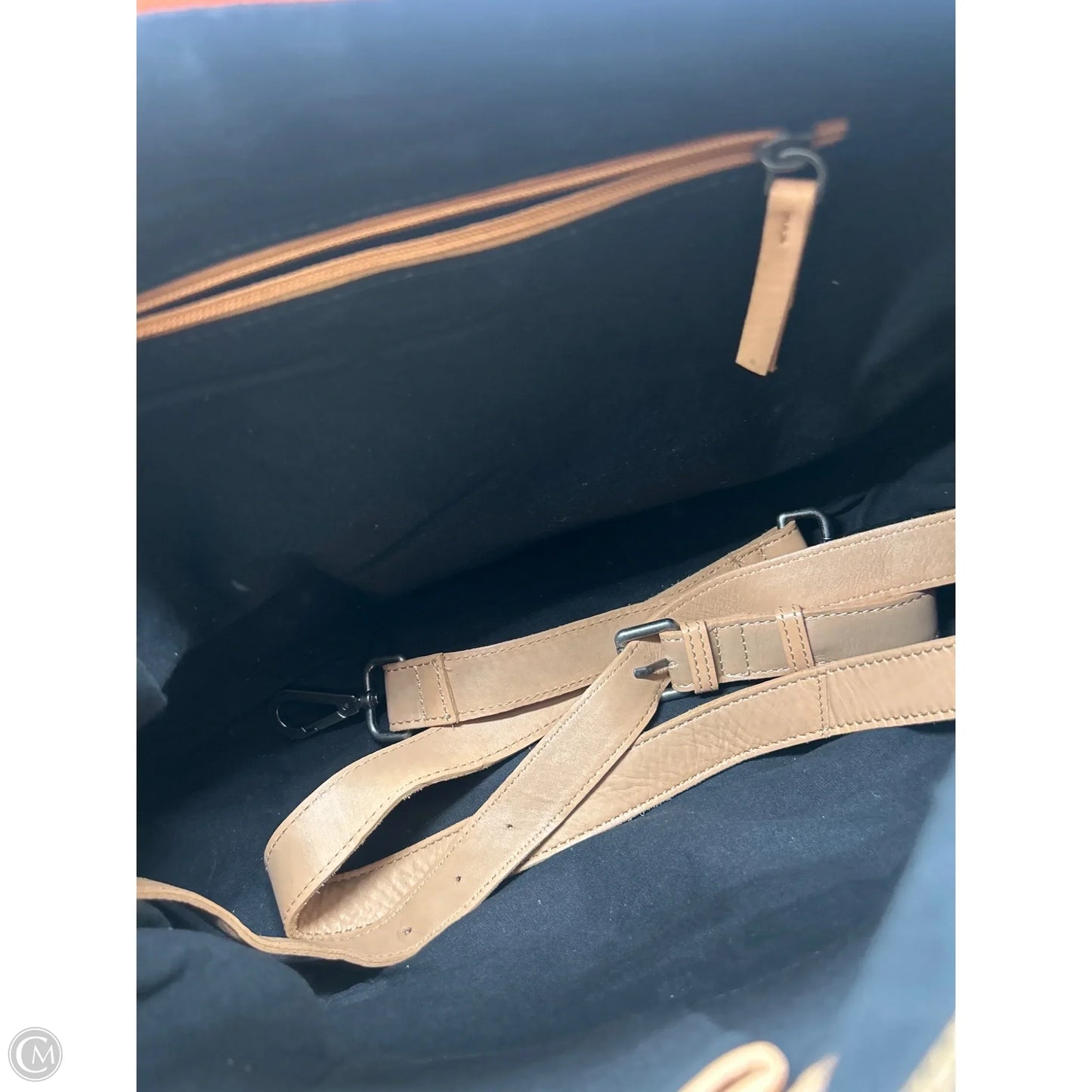 Handbag Leather By Clothes Mentor, Size: Large