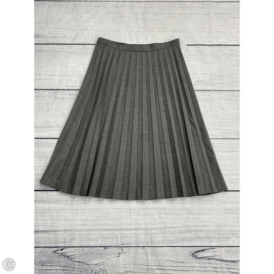 Skirt Midi By J. Crew In Grey, Size: 0