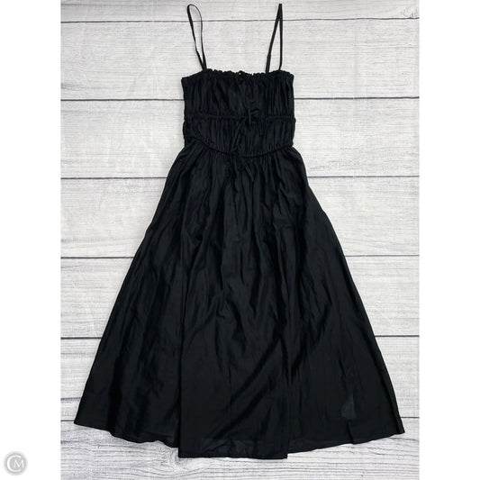Dress Casual Maxi By J. Crew In Black, Size: Xs