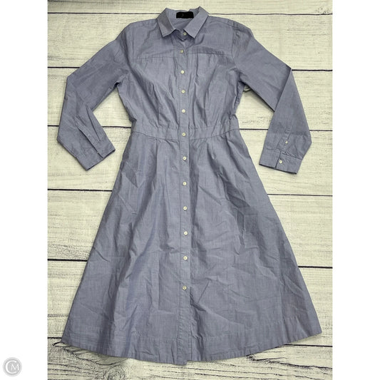 Dress Casual Maxi By J. Crew In Blue, Size: 4