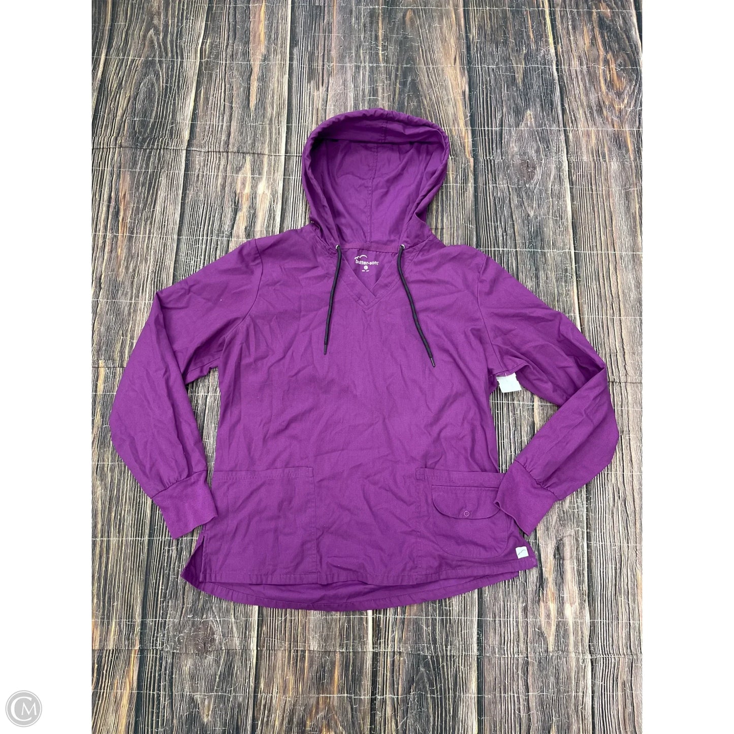 Top Long Sleeve By Clothes Mentor In Purple, Size: L