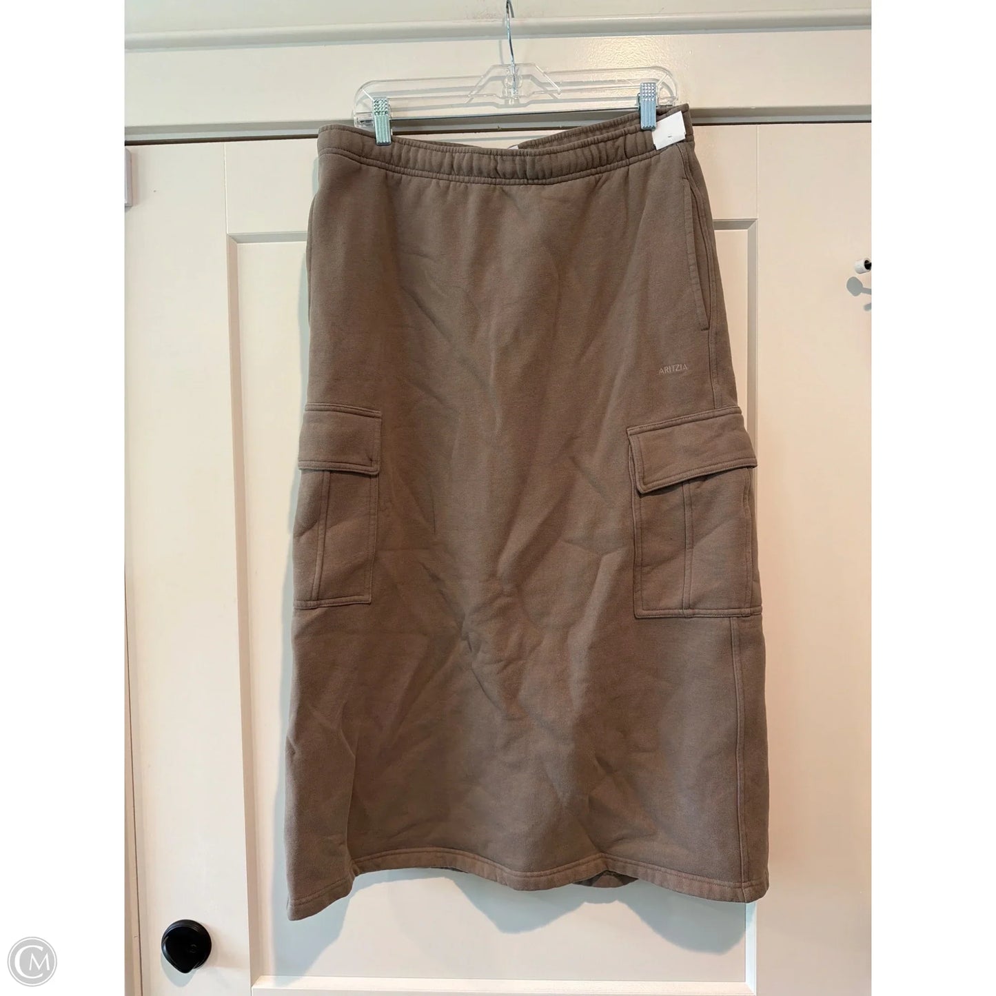 Skirt Maxi By Aritzia In Grey, Size: L