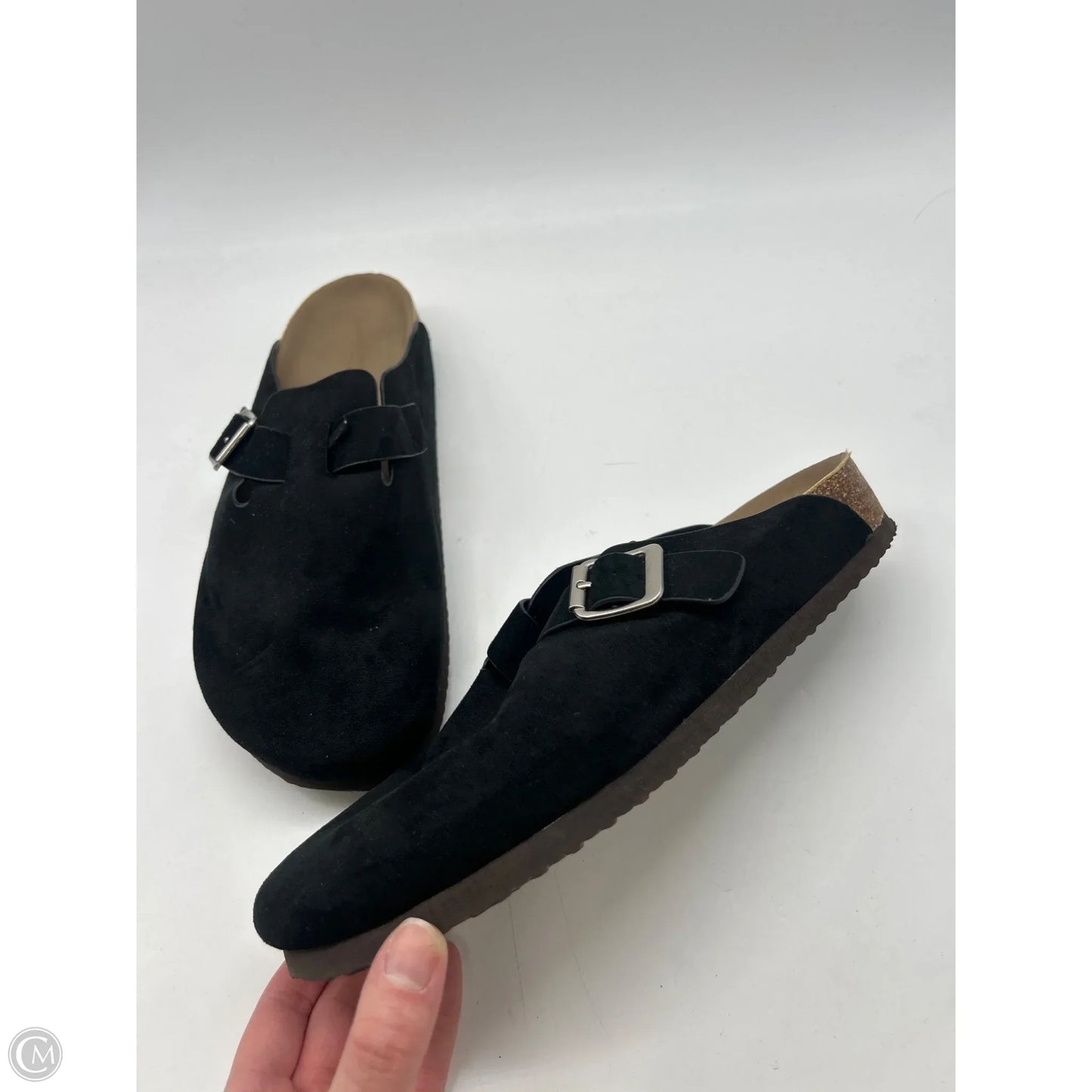 Shoes Flats By Universal Thread In Black, Size: 9