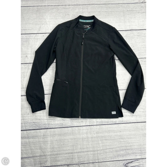 Top Long Sleeve By Epic In Black, Size: Xxs