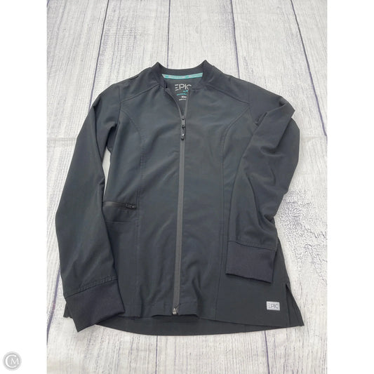 Top Long Sleeve By Epic In Black, Size: Xxs