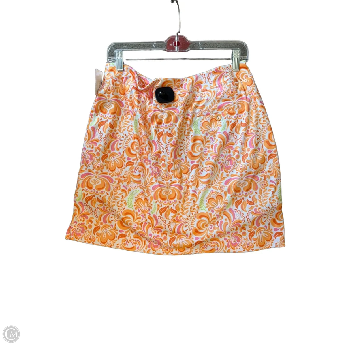 Athletic Skort By Clothes Mentor In Orange, Size: L