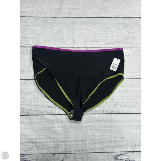 Swimsuit Bottom By Shade & Shore In Black, Size: 2x