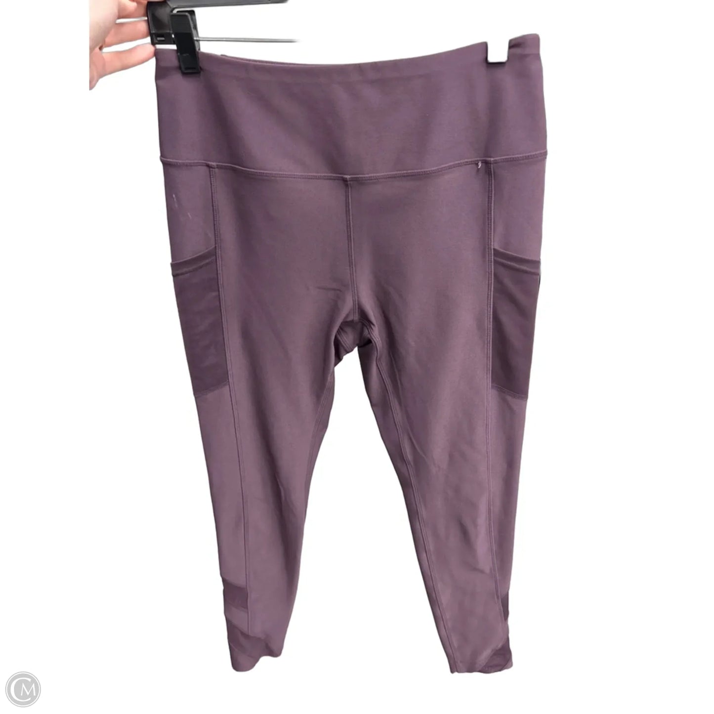 Athletic Leggings By Mondetta In Purple, Size: M