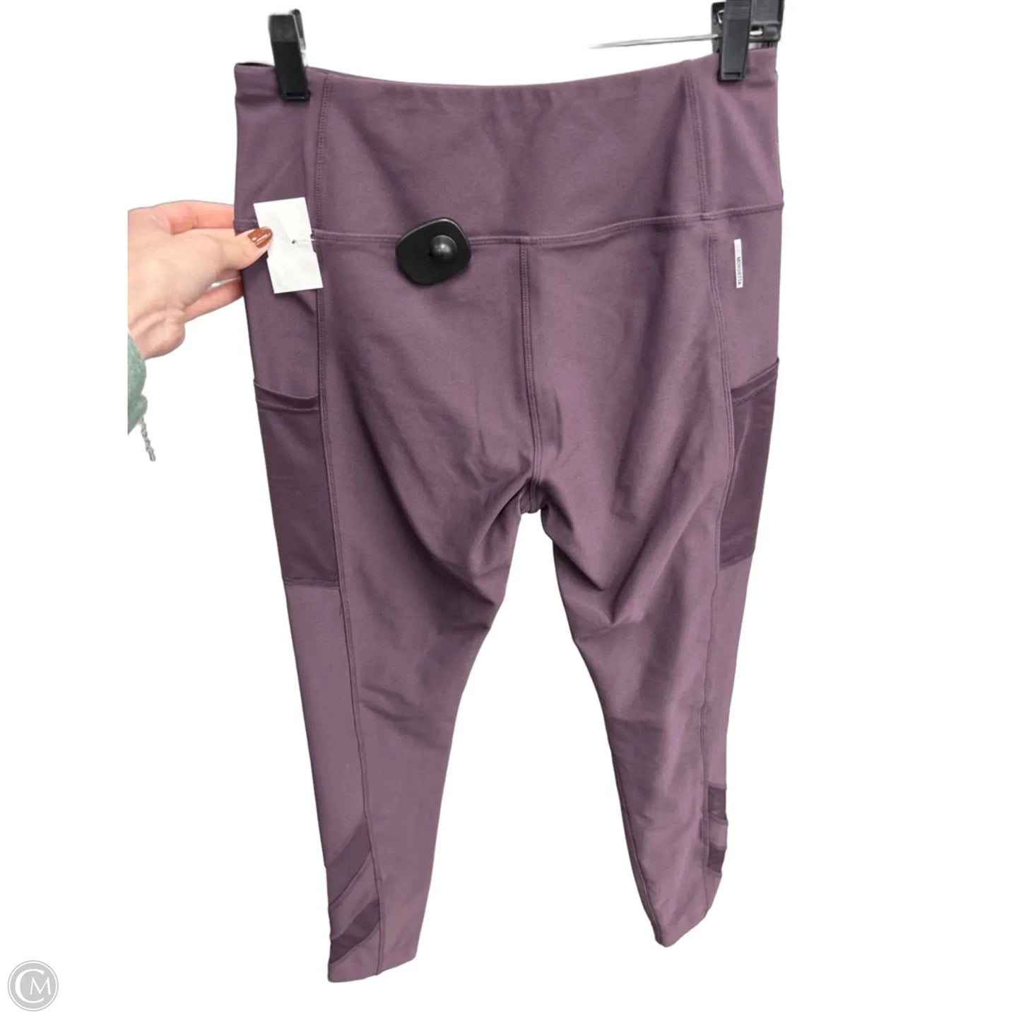 Athletic Leggings By Mondetta In Purple, Size: M