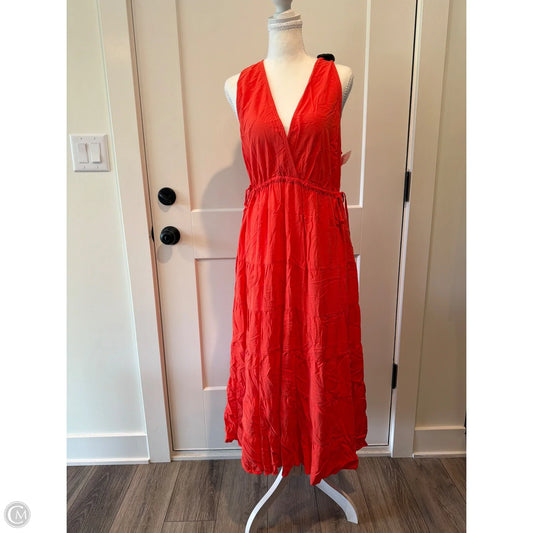 Dress Casual Maxi By Max Studio In Orange, Size: Xl