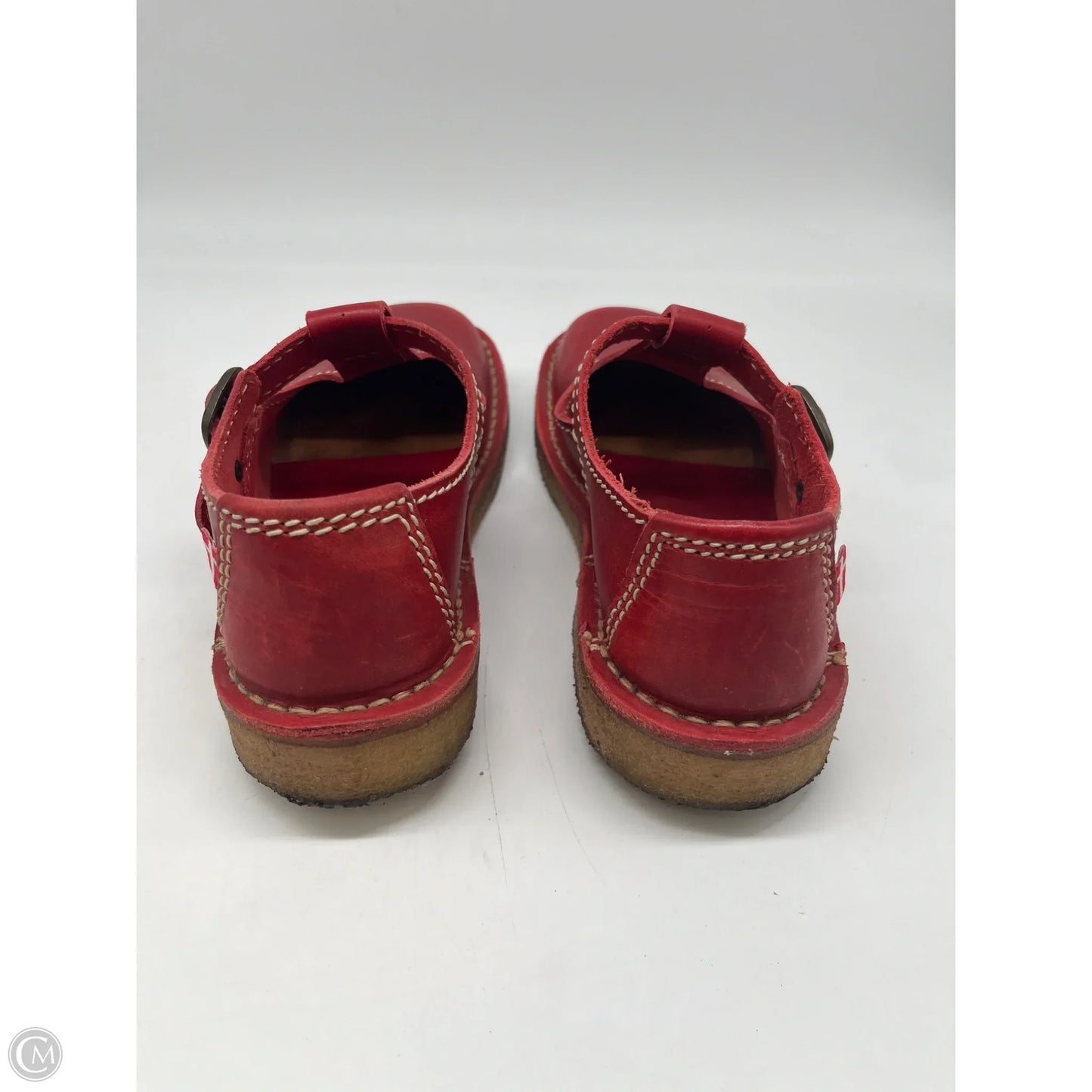 Shoes Flats By Clothes Mentor In Red, Size: 9