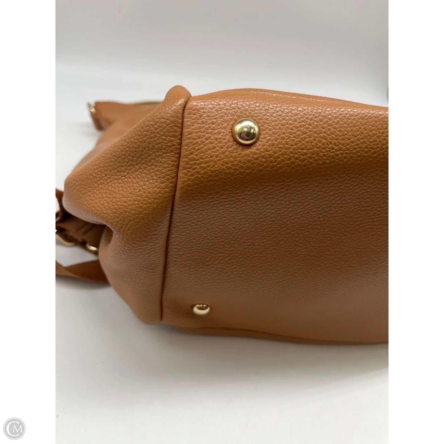 Diaper Bag Leather By Cmb, Size: Large