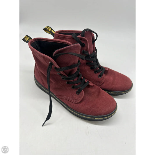 Shoes Sneakers By Dr Martens In Red, Size: 6
