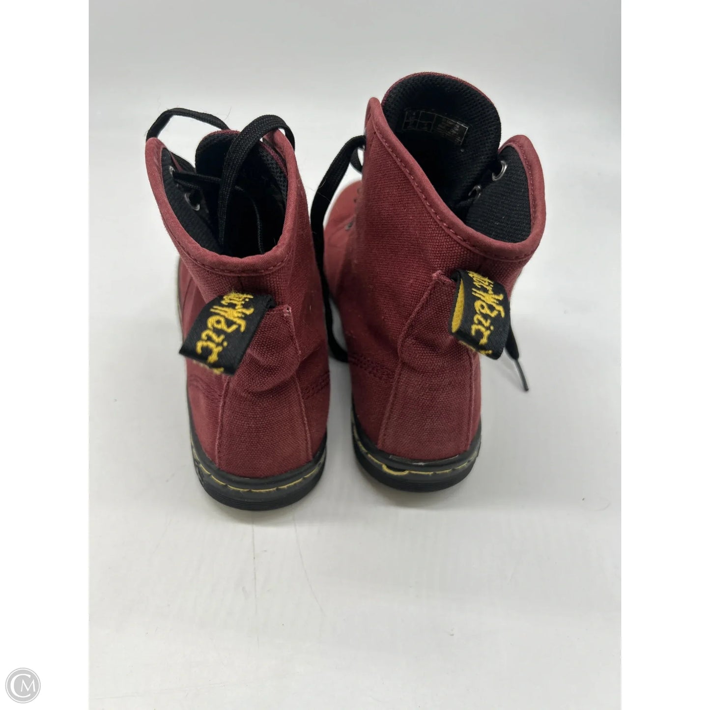 Shoes Sneakers By Dr Martens In Red, Size: 6
