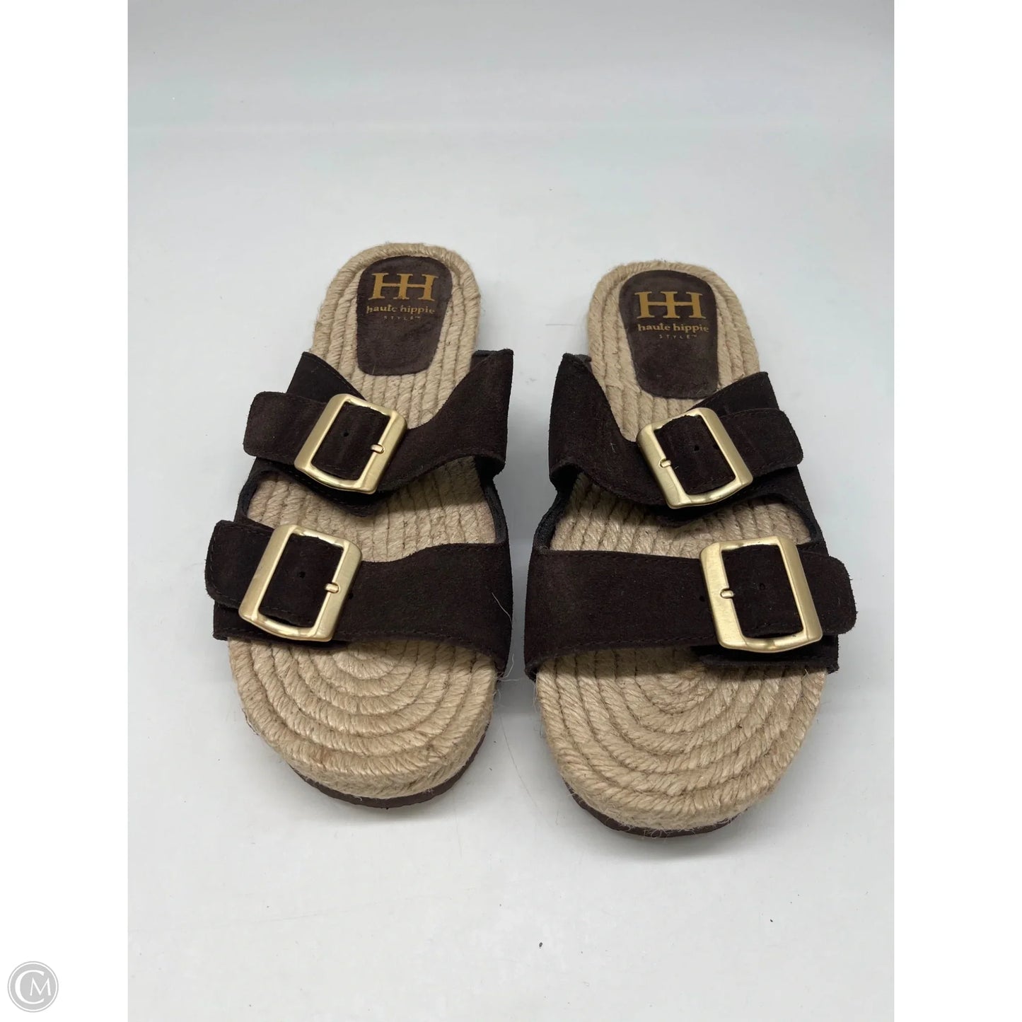 Sandals Flats By Haute Hippie In Brown, Size: 9