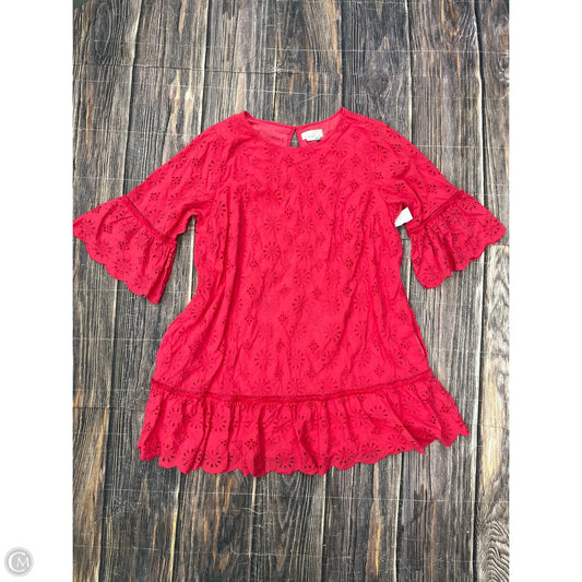Dress Casual Midi By Anthropologie In Pink, Size: 24