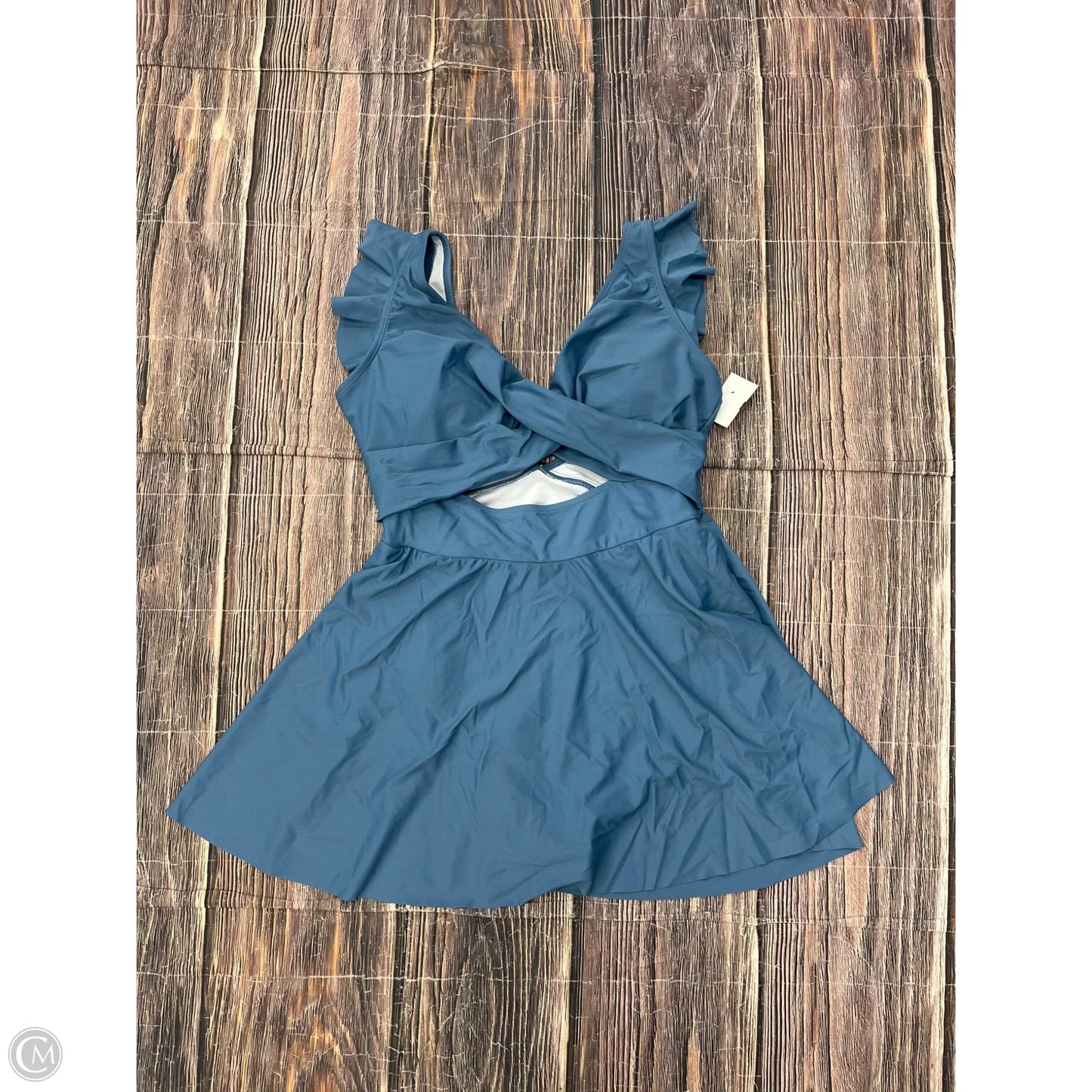 Swimsuit By Clothes Mentor In Blue, Size: Xl