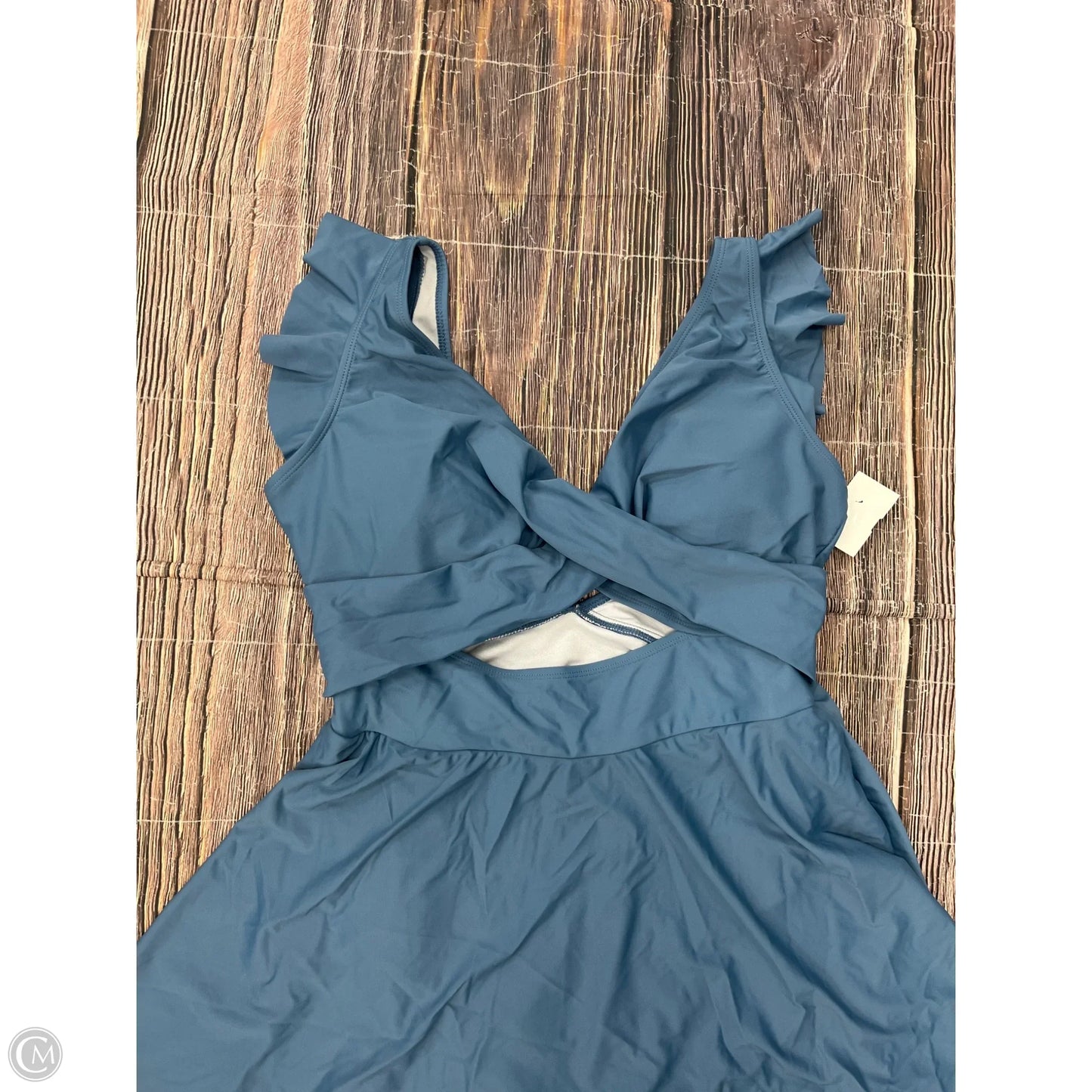 Swimsuit By Clothes Mentor In Blue, Size: Xl