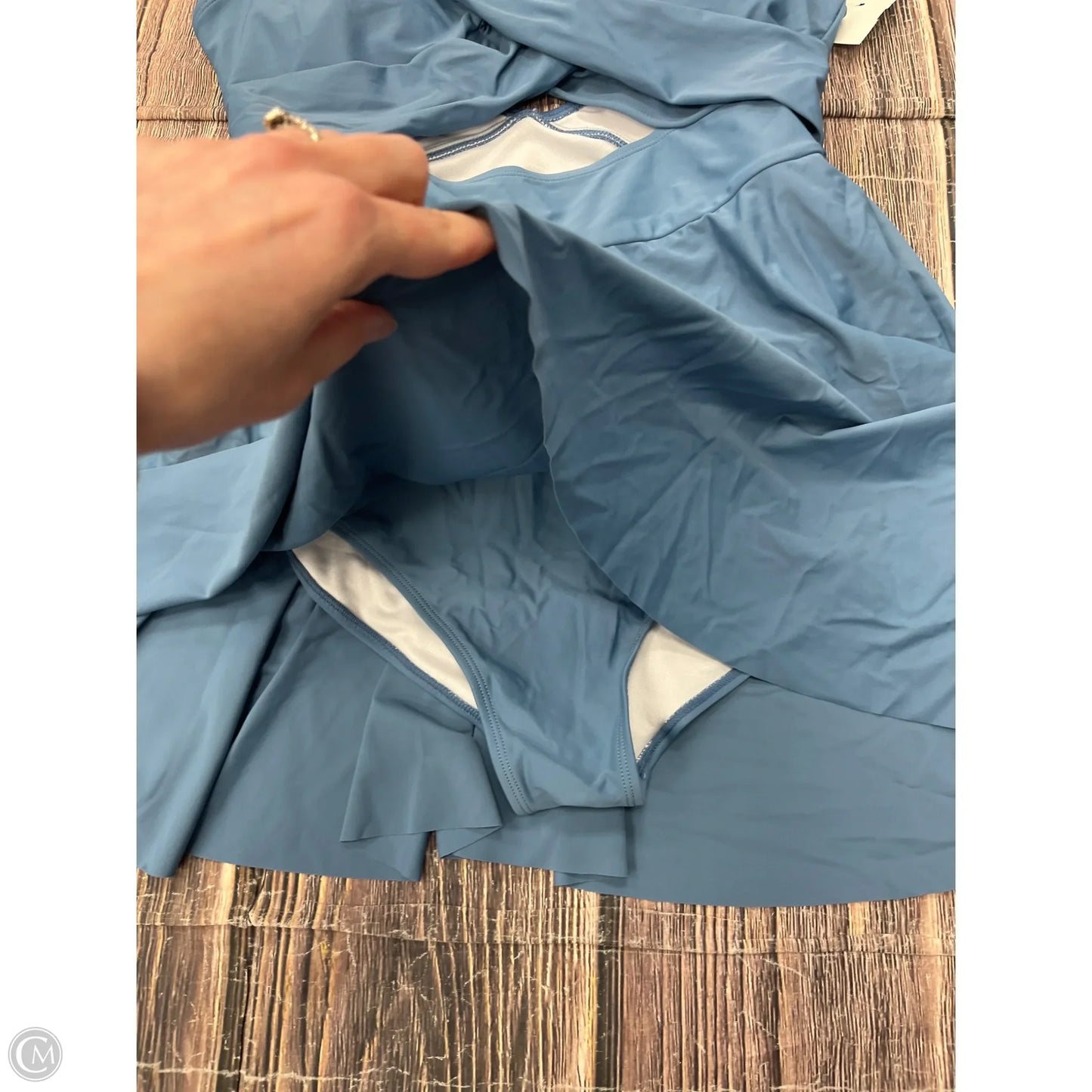 Swimsuit By Clothes Mentor In Blue, Size: Xl