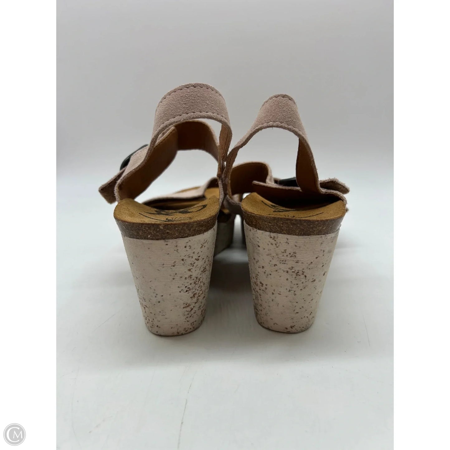 Sandals Heels Wedge By Otbt In Pink, Size: 10