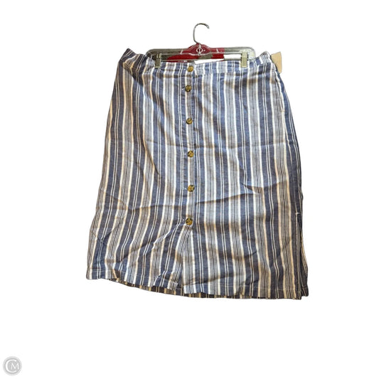 Skirt Mini & Short By Dash In Blue, Size: Xl