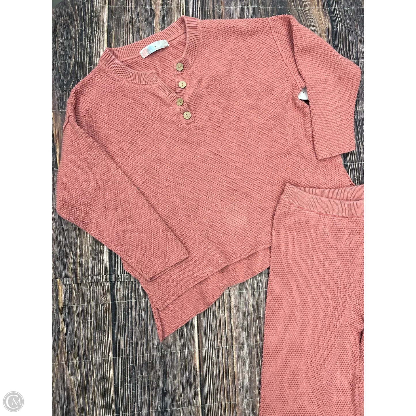 Lounge Set Pants By Free People In Pink, Size: S