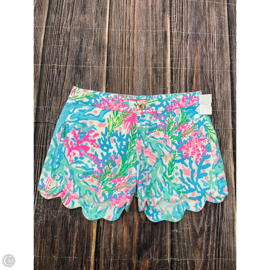 Shorts Designer By Lilly Pulitzer In Blue & Pink, Size: 4