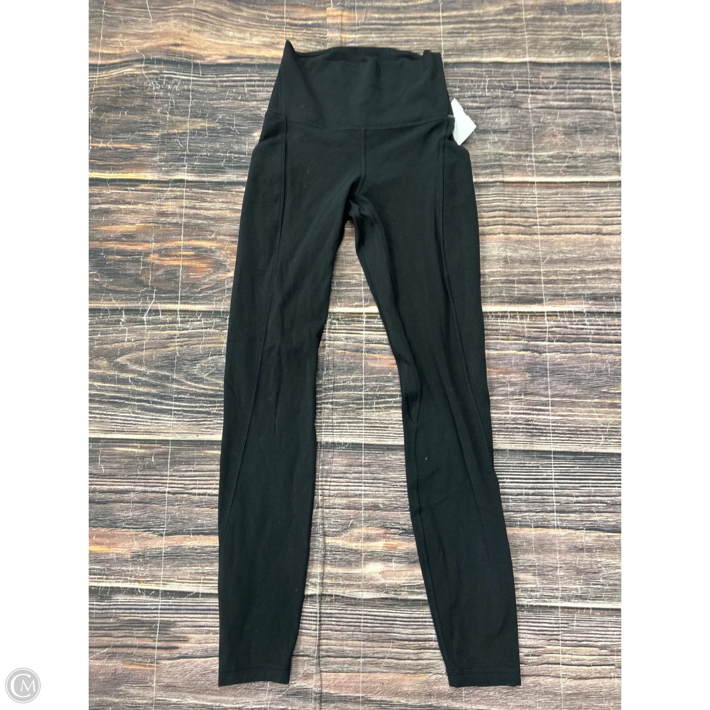 Athletic Leggings By Lululemon In Black, Size: 4