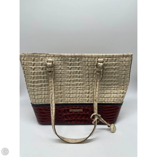 Handbag Designer By Brahmin, Size: Large