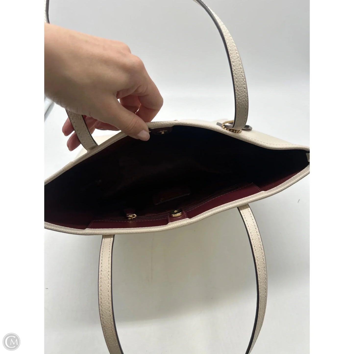 Handbag Designer By Coach, Size: Medium