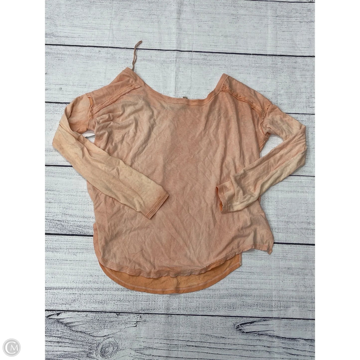 Top Long Sleeve By We The Free In Orange, Size: S