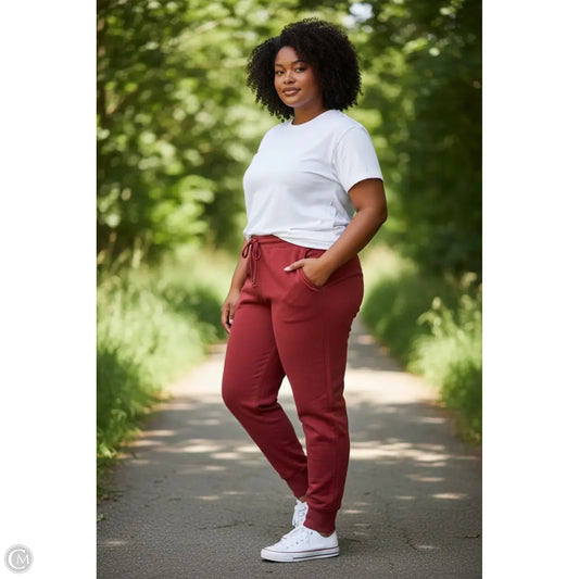 Athletic Pants By Athleta In Red, Size: M