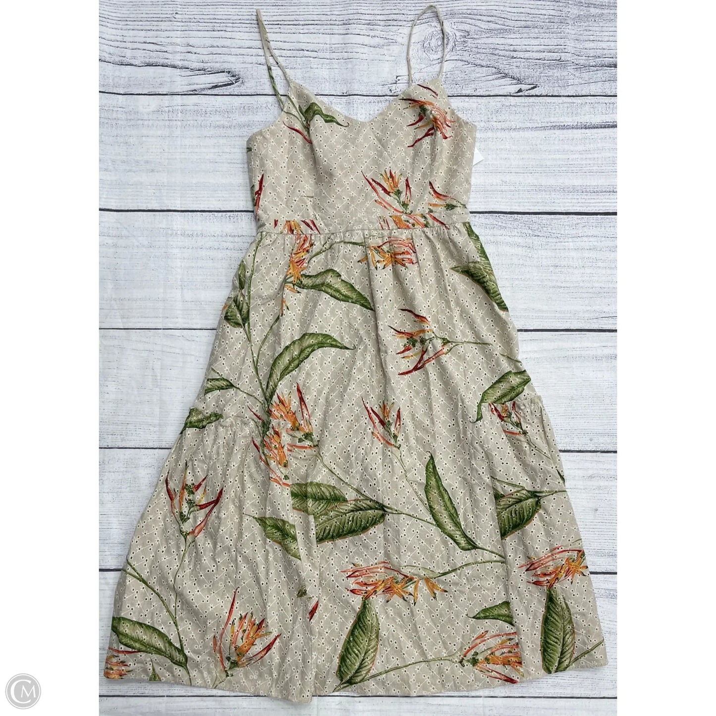 Dress Casual Maxi By Bcbgmaxazria In Tan, Size: 6