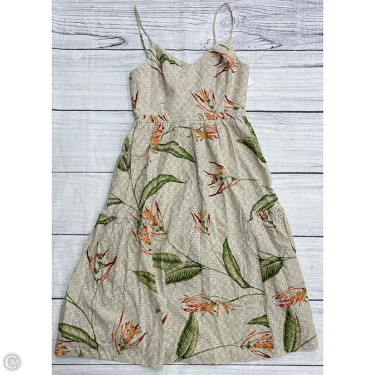 Dress Casual Maxi By Bcbgmaxazria In Tan, Size: 6