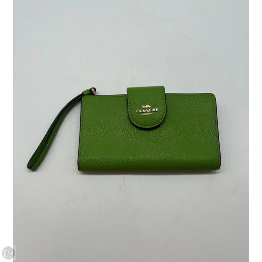 Wristlet Designer By Coach, Size: Large