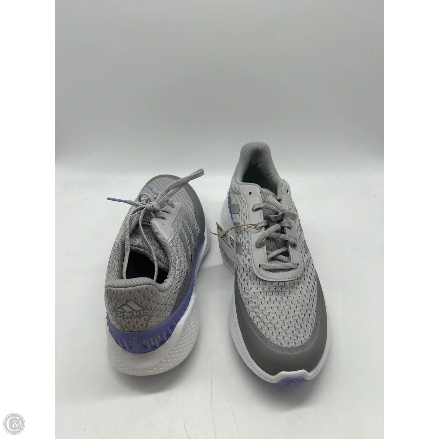 Shoes Athletic By Adidas In Grey, Size: 11