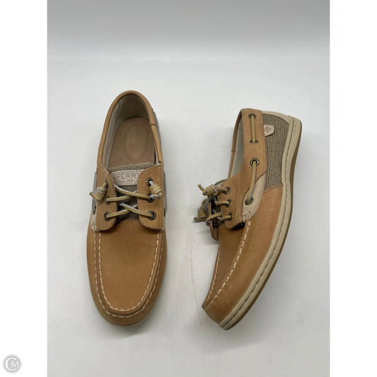 Shoes Flats By Sperry In Tan, Size: 9.5